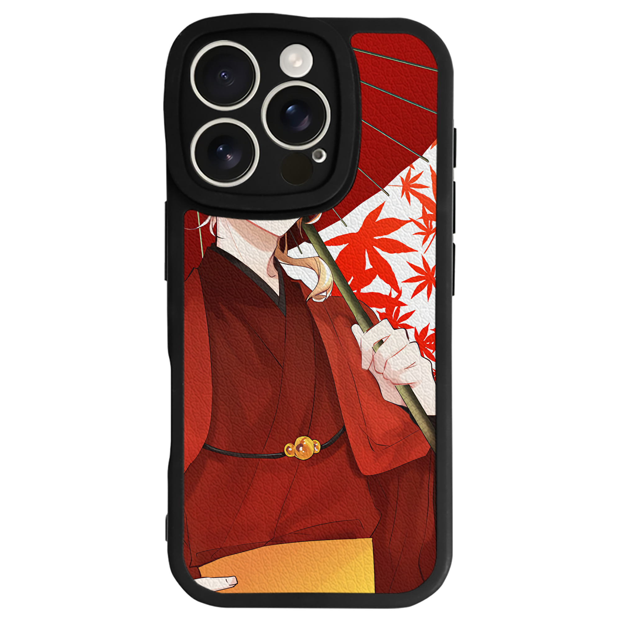 （画像用） 文豪ストレイドッグス Bungo Stray Dogs 【iPhone 16シリーズ対応】シリコンスマホケース（レザー調） 材質：シリコン